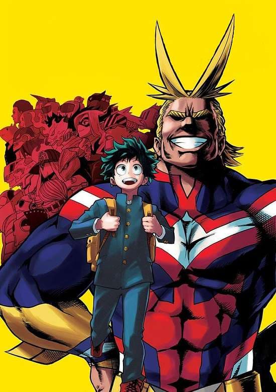 Cover artwork for My Hero Academia