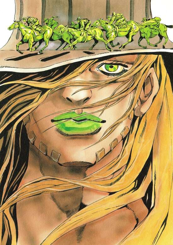 Cover artwork for JoJo's Bizarre Adventure: Steel Ball Run