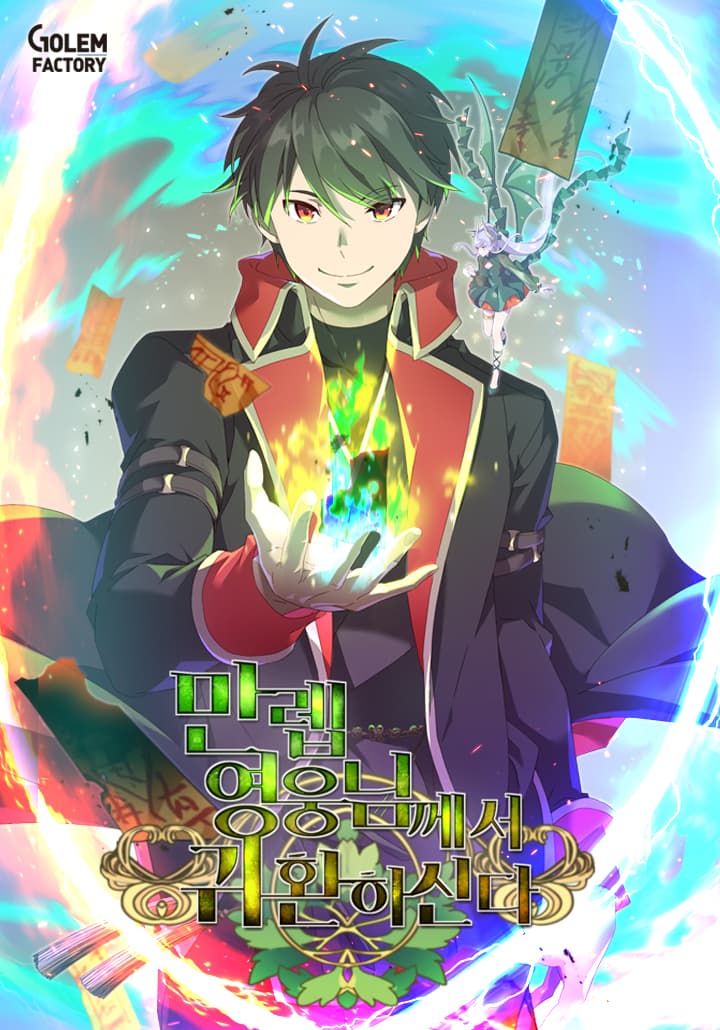Cover artwork for The Max Level Hero has Returned!